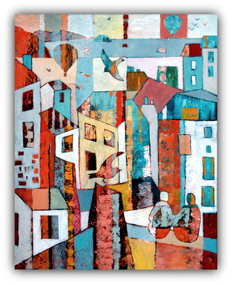 Complicité - 80x100 - vendue