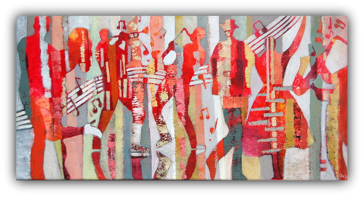 La fête de la Musique - 100x50