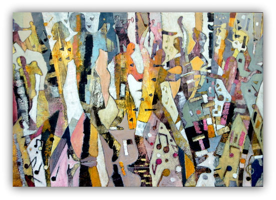 Joie de vivre - 116 x 81 - vendu