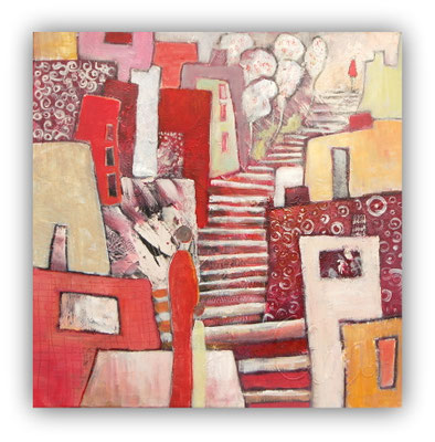 Le grand escalier - 50x50 vendu