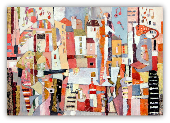 Chanson douce - 116 x 80 - vendu