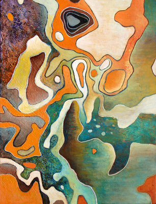 envolée céleste 89x116 - vendu
