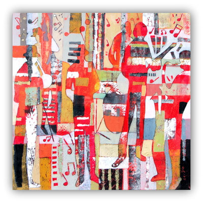 jazz band 90x90 - vendu