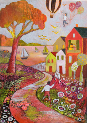 prendre de la hauteur 50x70.