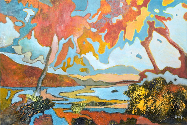 Effet coloré 90x60