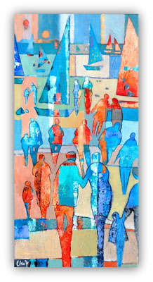 un rayon de soleil - 40x80 - vendu