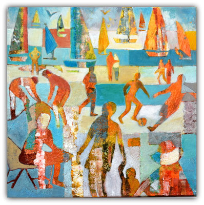 belle journée 60x60