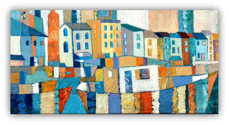 les couleurs de l'été 100x50 - vendue