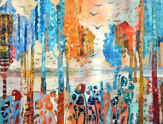le chant des oiseaux 116x81
