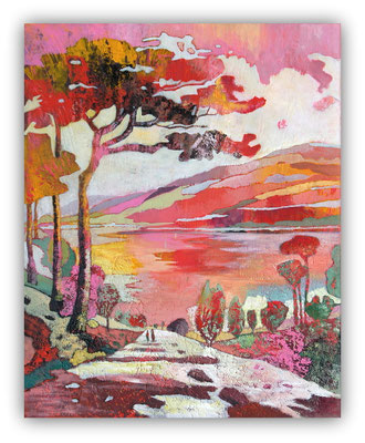 chemin de liberté - 80x100