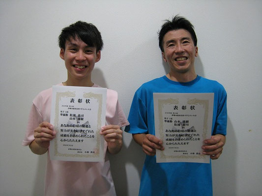 男子 ３部　準優勝