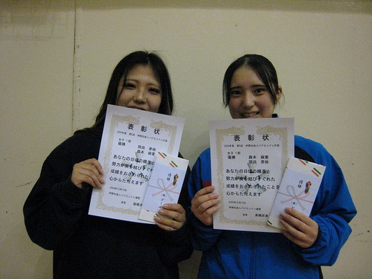 女子１部　優勝