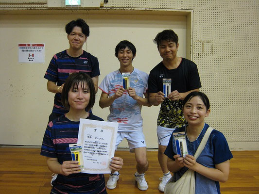 Dブロック　優勝　アンちゃん