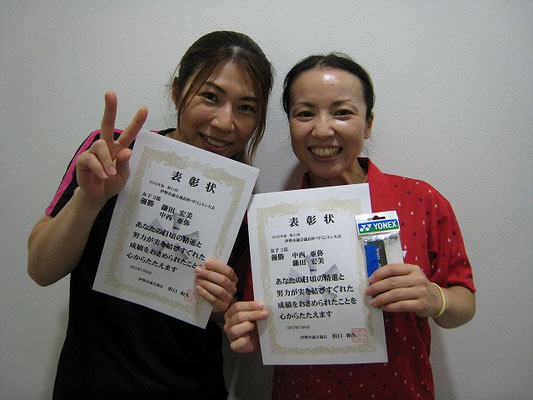 女子 ２部　優勝