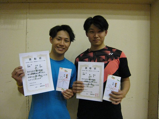 男子１部　優勝