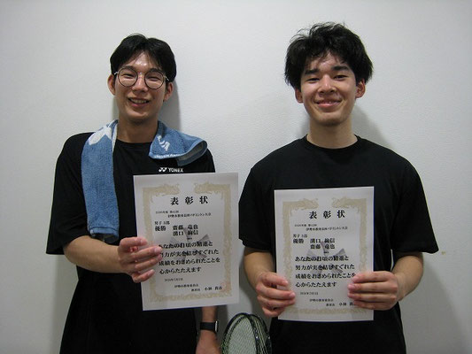 男子 ３部　優勝
