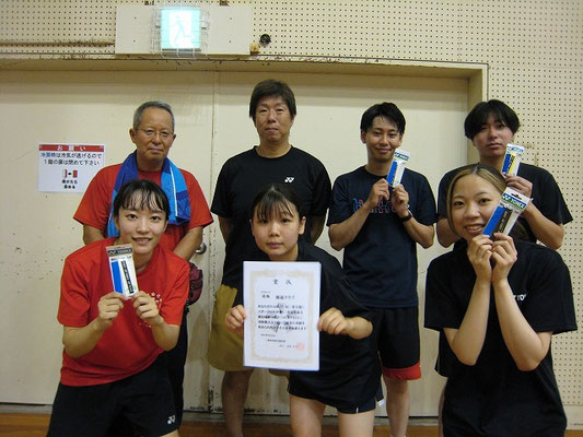 Hブロック　優勝　修道クラブ