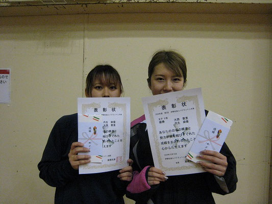 女子３部　優勝