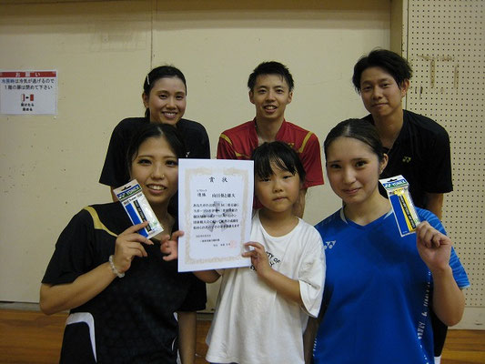 Aブロック　優勝　向日葵と雄大