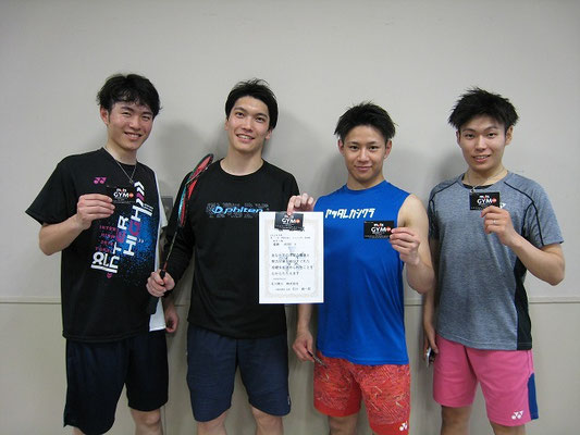 男子 １部 優勝　AKENO　A