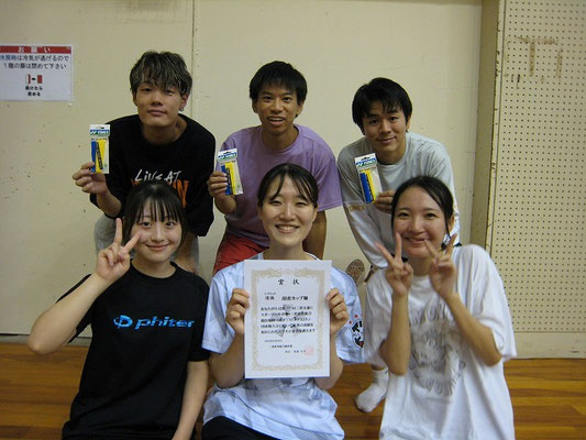 Eブロック　優勝　即席カップ麺