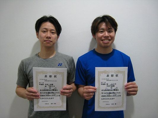 男子 １部　準優勝