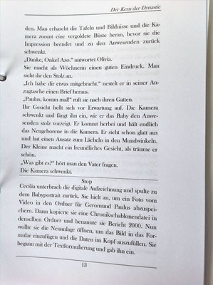 Petra Mettke/Gigabuch Winkelsstein 03/Der Kern der Dynastie/Druckskript 2011/Seite 13