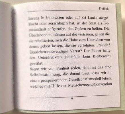 Petra Mettke, Karin Mettke-Schröder/Essay Freiheit/Thesen zum Gigabuch Michael/Nanobook Nr. 10/2005/Seite 9