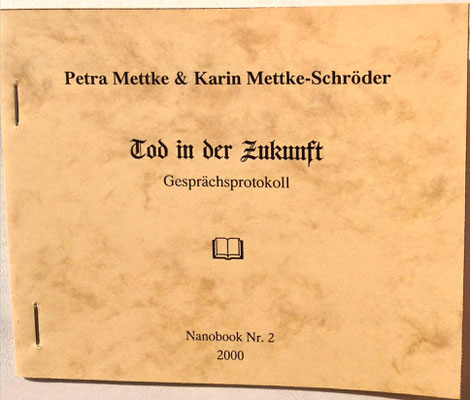 Petra Mettke/Tod in der Zukunft/Nanobook Nr. 2/2000/Einband