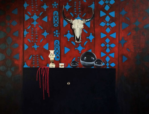 Sanctuaire 190 cm x 145 cm. 3400 eu.