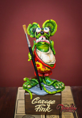 The Garage Fink, sculpted, casted handpainted, limited edition of 10