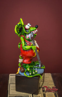 The Garage Fink, sculpted, casted handpainted, limited edition of 10