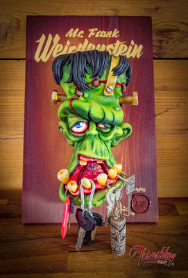 Key Hanger Board " Mr. Frank Weirdenstein", limited edition of 10  