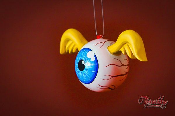 Flying Eye handmade, handpainted