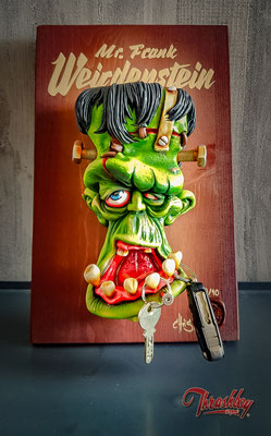 Key Hanger Board " Mr. Frank Weirdenstein", limited edition of 10  