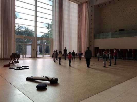 Workshop im RWE Pavillon Philharmonie Essen