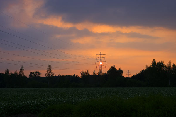 Zonsondergang, Voorthuizen