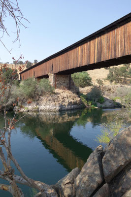 Under the covered bridge