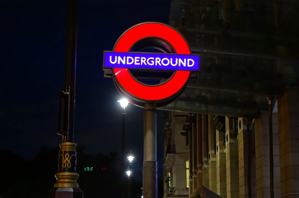 Tube sign of "Westminster"