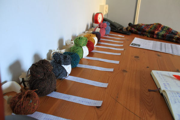 Knitting in Sweden: I bought some Rowan yarns here.