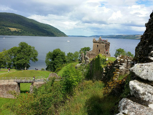 Loch Ness and Urquhart Castle