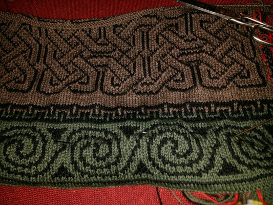Celtic Longjacket -- a start, 2017