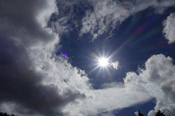 And suddenly blue sky...