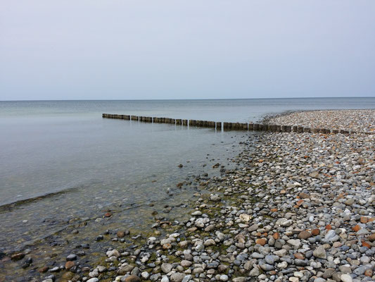 Steinküste zwischen Neuendorf und Vitte