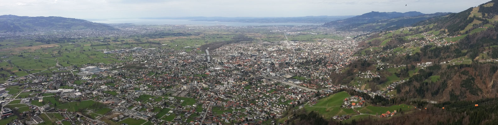 Dornbirn von oben