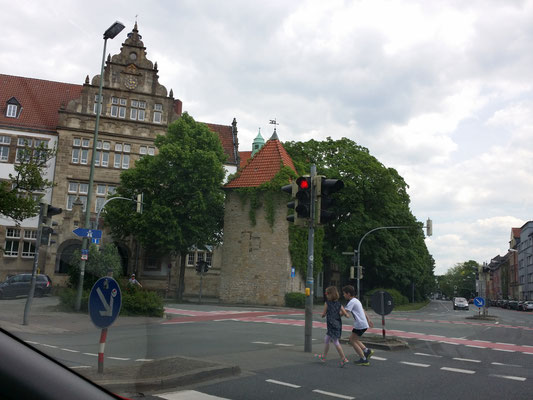 Aus dem Wagen fotografiert