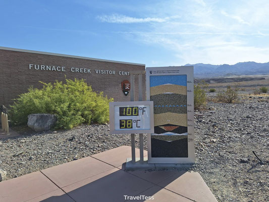 Thermometer in Furnace Creek