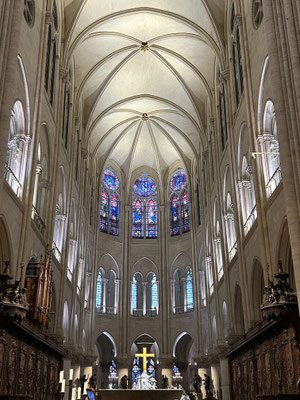 Interieur Notre-Dame van Parijs