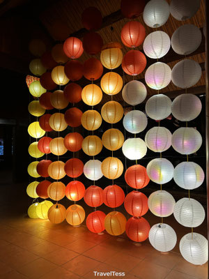 Lampionnen in Ninh Binh
