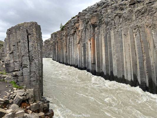 Stuðlagil kloof